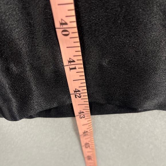 Vintage Union Made Satin Pants Womens 24" Waist Flare Bell Bottom High Waist - Picture 9 of 16